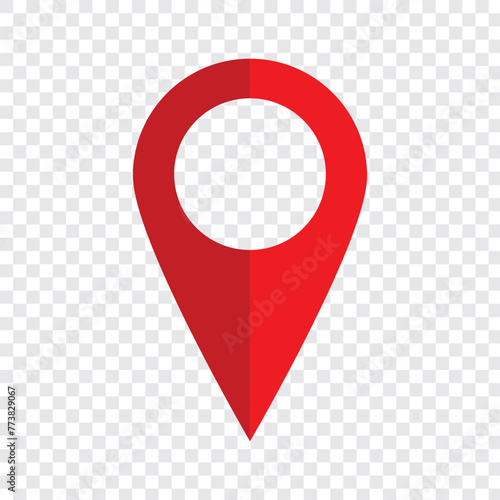 Map pin location icons Set . Modern map markers .Vector illustration on a white background. In eps 10.