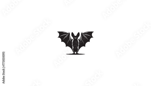 Bat design logo art 