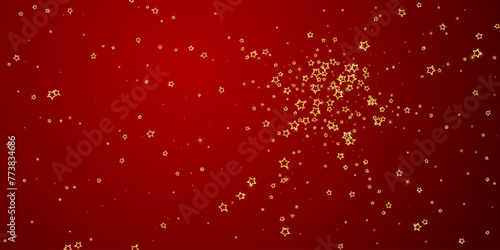 Starry night fairy tale background.