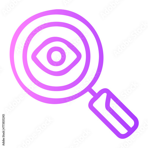 observation gradient icon