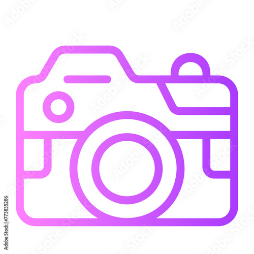 camera gradient icon