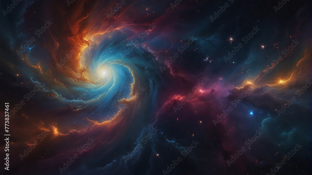 background with space background with space