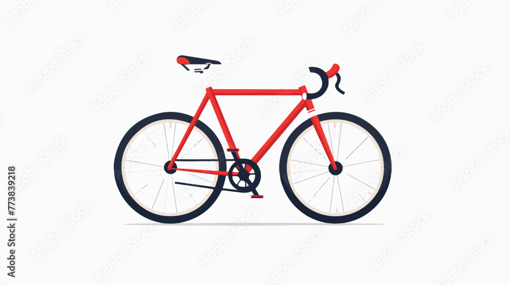 Bike Icon. Bicycle As A Simple Vector Sign  