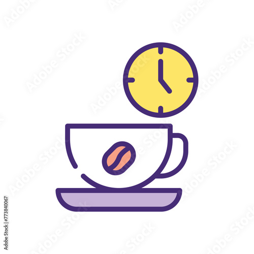 Coffee Break vector icon design