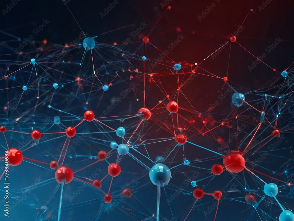 Network connection network, Digital Background Network connection network, Digital Background