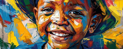 Youth day south africa 16 june.art illustration