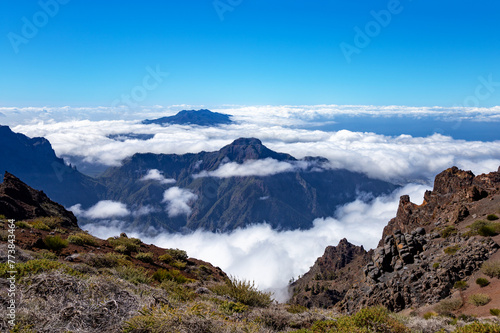 Fototapeta Naklejka Na Ścianę i Meble -  Caldera de Taburiente National Park, Island La Palma, Canary Islands, Spain, Europe.