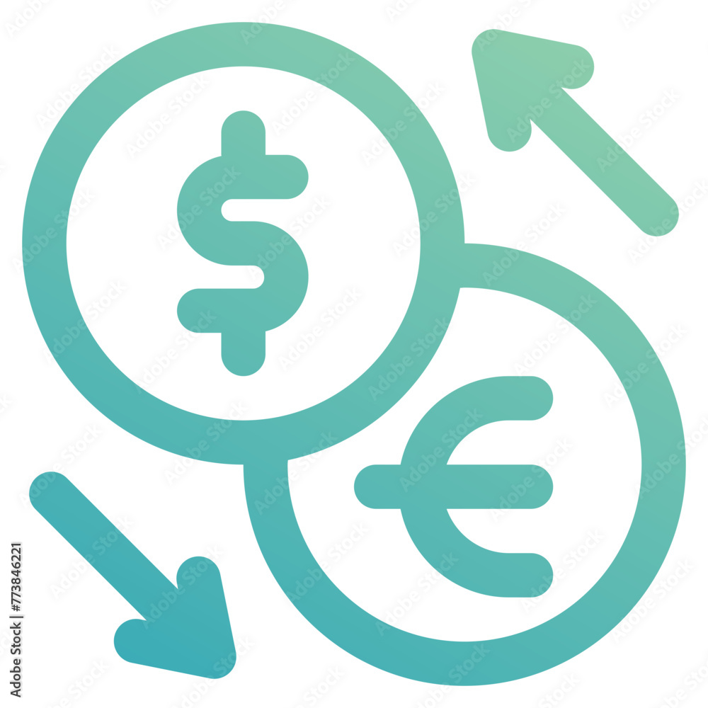 money exchange icon for illustration money exchange icon for illustration