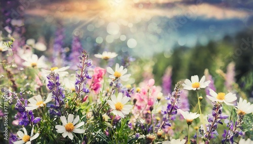 Serenity in Bloom: A Wildflower Symphony" © aazam