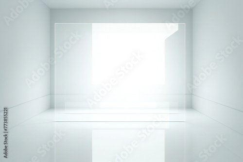 abstract Glass background with shadows 