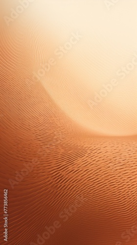 Brown gradient wave pattern background with noise texture and soft surface gritty halftone art 