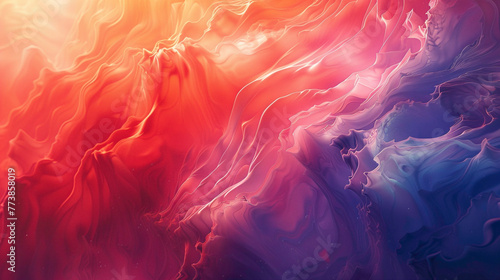 Delve into the mesmerizing world of a gradient, each color blending seamlessly with the next, their luminosity captured with breathtaking realism in high-definition.