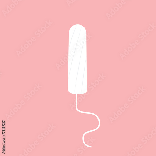 Menstrual tampon. Feminine hygiene