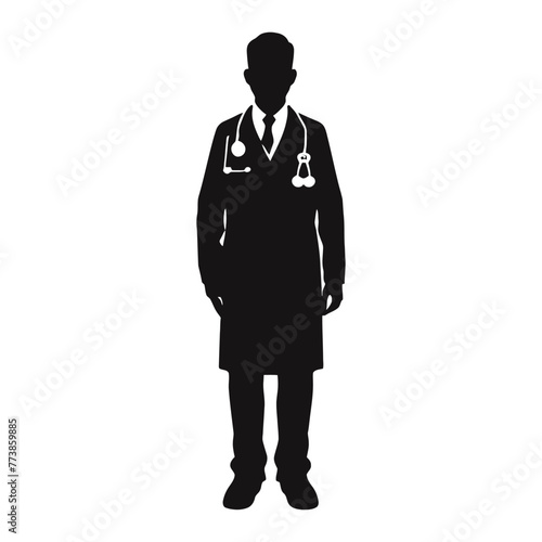 Cardiologist Silhouette