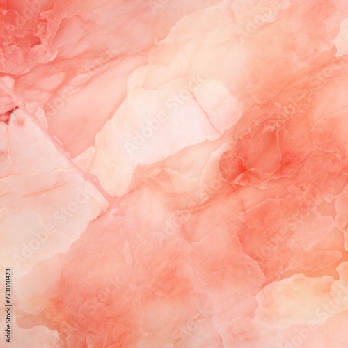 Coral marble texture background