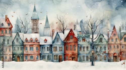 Urban Landscape With Numerous Buildings