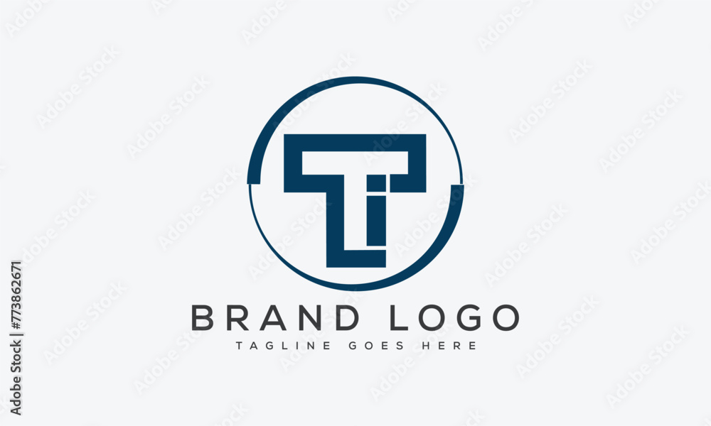 letter TI logo design vector template design for brand letter TI logo design vector template design for brand