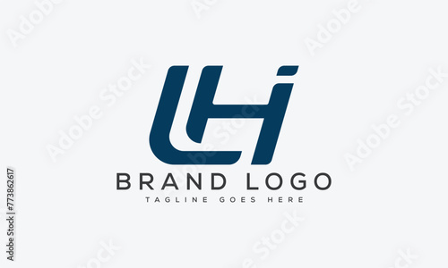 letter LH logo design vector template design for brand