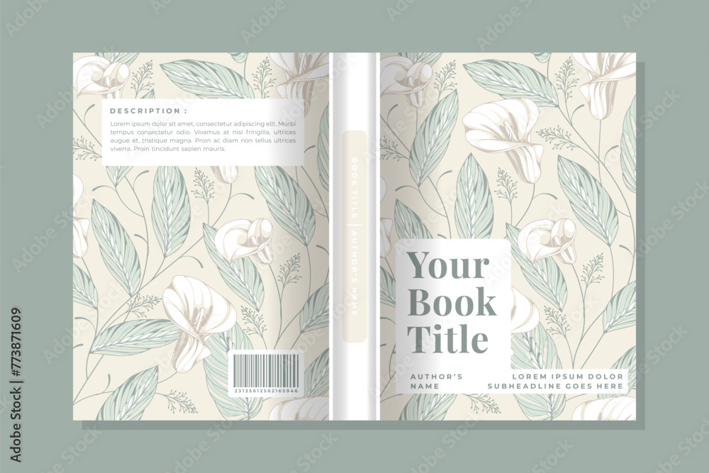 book cover floral design 22