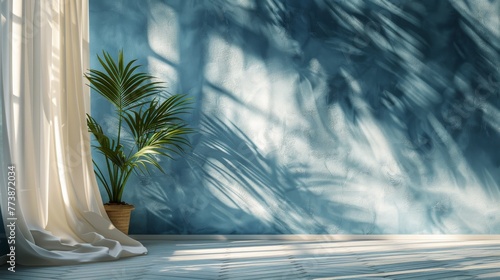 Two Palm Trees in Water