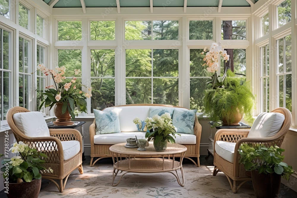 Airy and bright sunroom ideas and inspiration