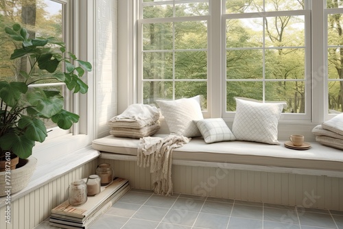 Ceramic Tiles: Airy and Bright Sunroom Inspirations for Cool, Clean Vibes