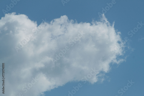 a photo of a cloudy sky. Sky background. natural clouds.