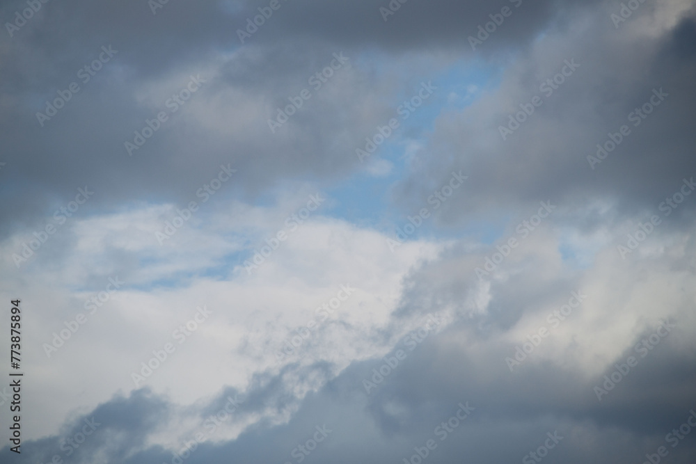 a photo of a cloudy sky. Sky background. natural clouds.