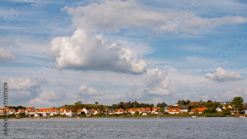 Dyreborg coastline along Little Belt in Faaborg-Midtfyn, Funen, Southern Denmark photo
