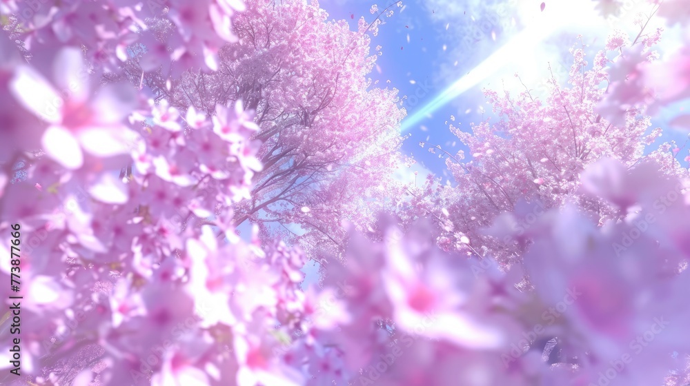 Dreamy Cherry Blossoms in Spring for Mother's Day Dreamy Cherry Blossoms in Spring for Mother's Day