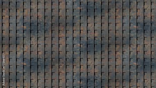 Wallpaper Mural rostige alte Metallstruktur Torontodigital.ca