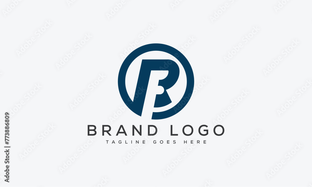 letter RF logo design vector template design for brand letter RF logo design vector template design for brand