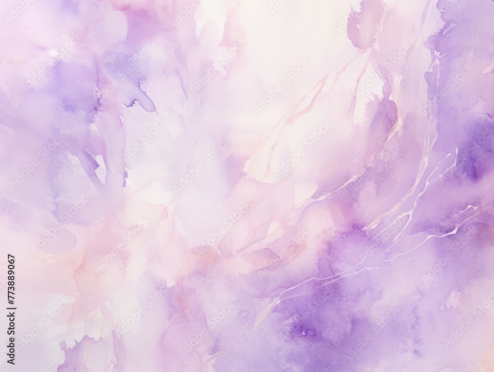 Lavender light watercolor abstract background