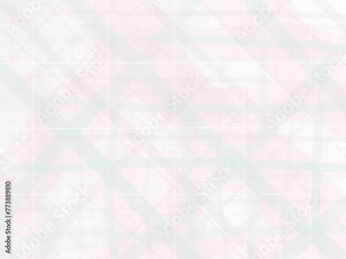 ピンクと水色のパステルカラー-チェック柄-背景素材