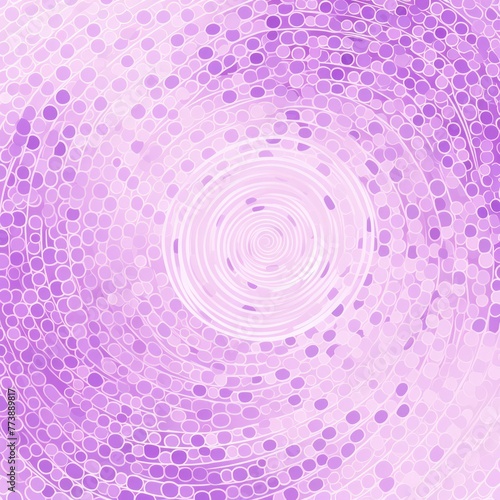 Lavender thin barely noticeable circle background pattern isolated on white background gritty halftone 