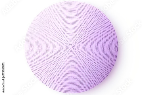 Lavender thin barely noticeable circle background pattern isolated on white background gritty halftone 