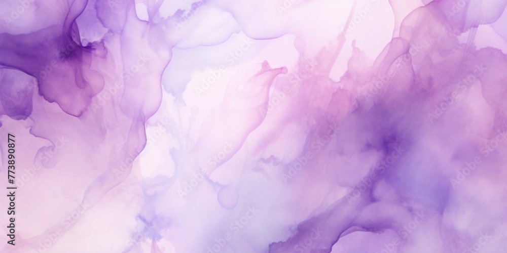 Lavender watercolor abstract background