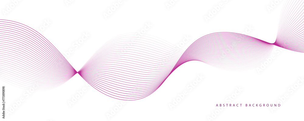 Abstract background with flowing wave lines. Vector illustration
Abstract background with flowing wave lines. Vector illustration