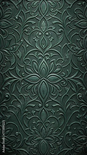 Background imitating soft leather green skin