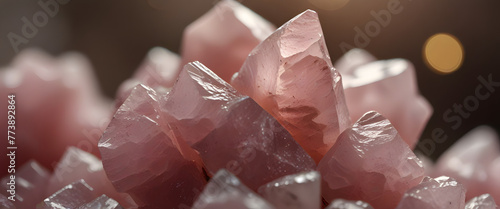 pink crystal stone wallpaper