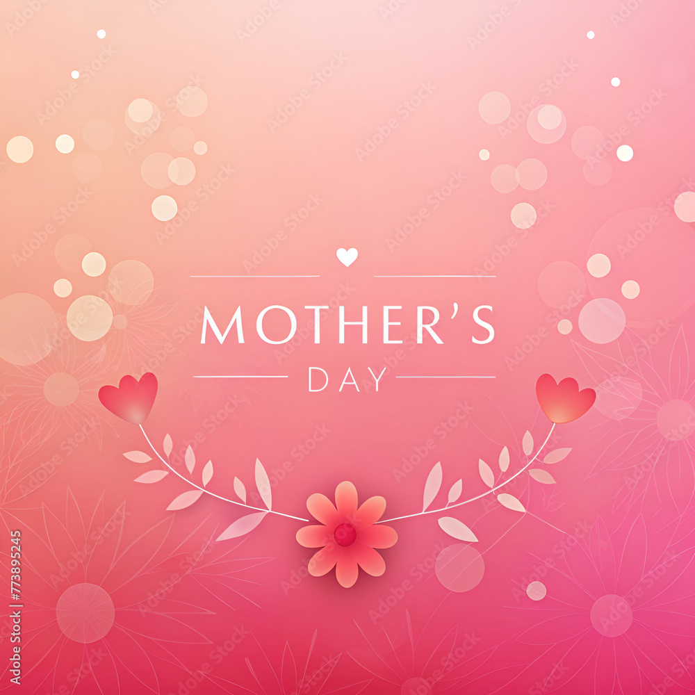 background for mother's day, generative ai