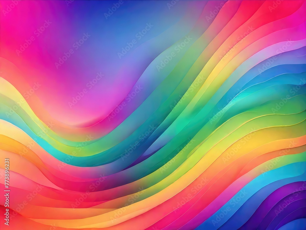 a colorful abstract background with a rainbow pattern a colorful abstract background with a rainbow pattern