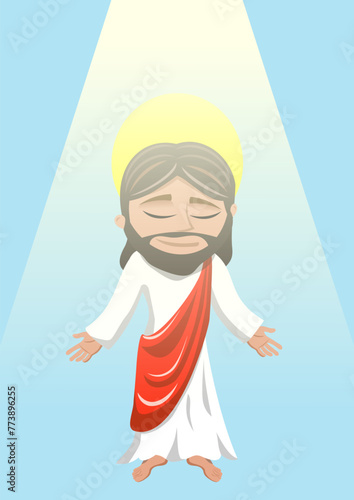 Jesus Christ resurrection ascension to heaven