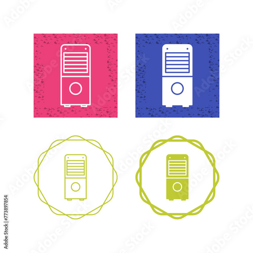 Air Dehumidifier Vector Icon