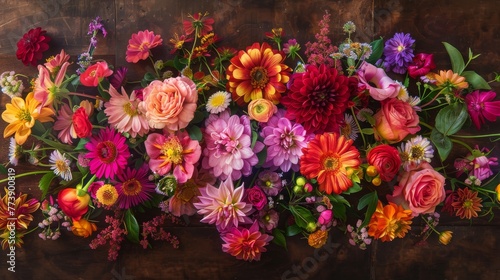 Vibrant Bouquet of Assorted Flowers