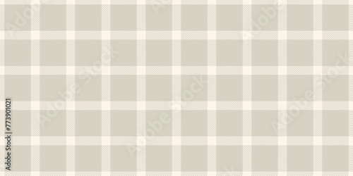 Pretty tartan plaid background, decoration fabric check vector. Trim pattern textile texture seamless in sea shell and light colors.