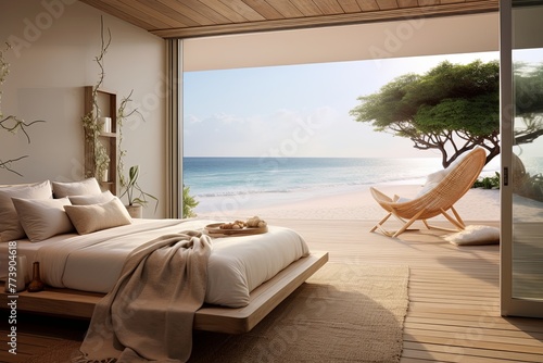 Outdoor Balcony Bedroom  Dreamy Beachfront Inspirations