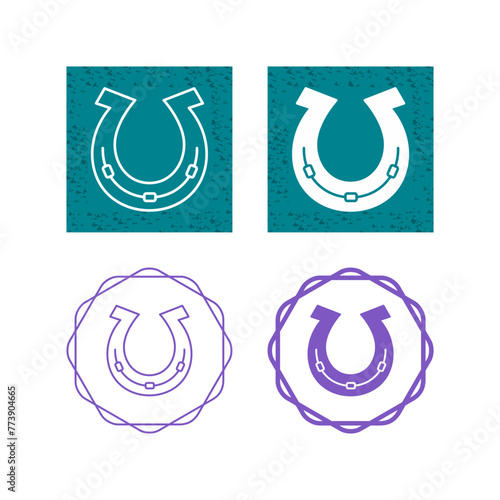 Horse Shoe Vector Icon