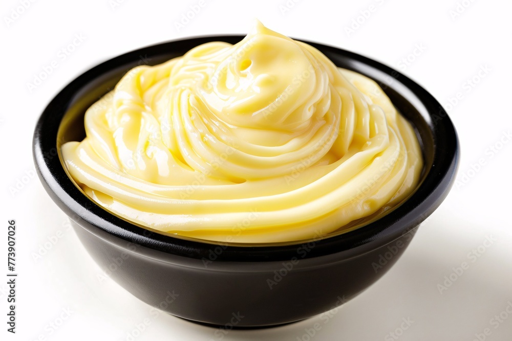 Yellow Mayo in a Bowl A Delicious and Nutritious Option for Your Next Meal Generative AI Yellow Mayo in a Bowl A Delicious and Nutritious Option for Your Next Meal Generative AI
