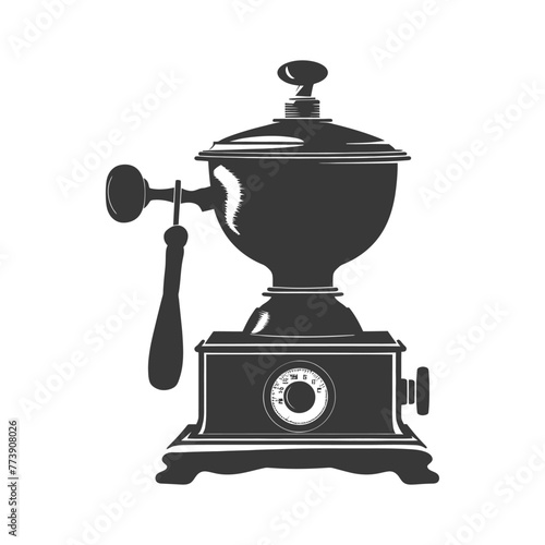silhouette coffee grinder black color only